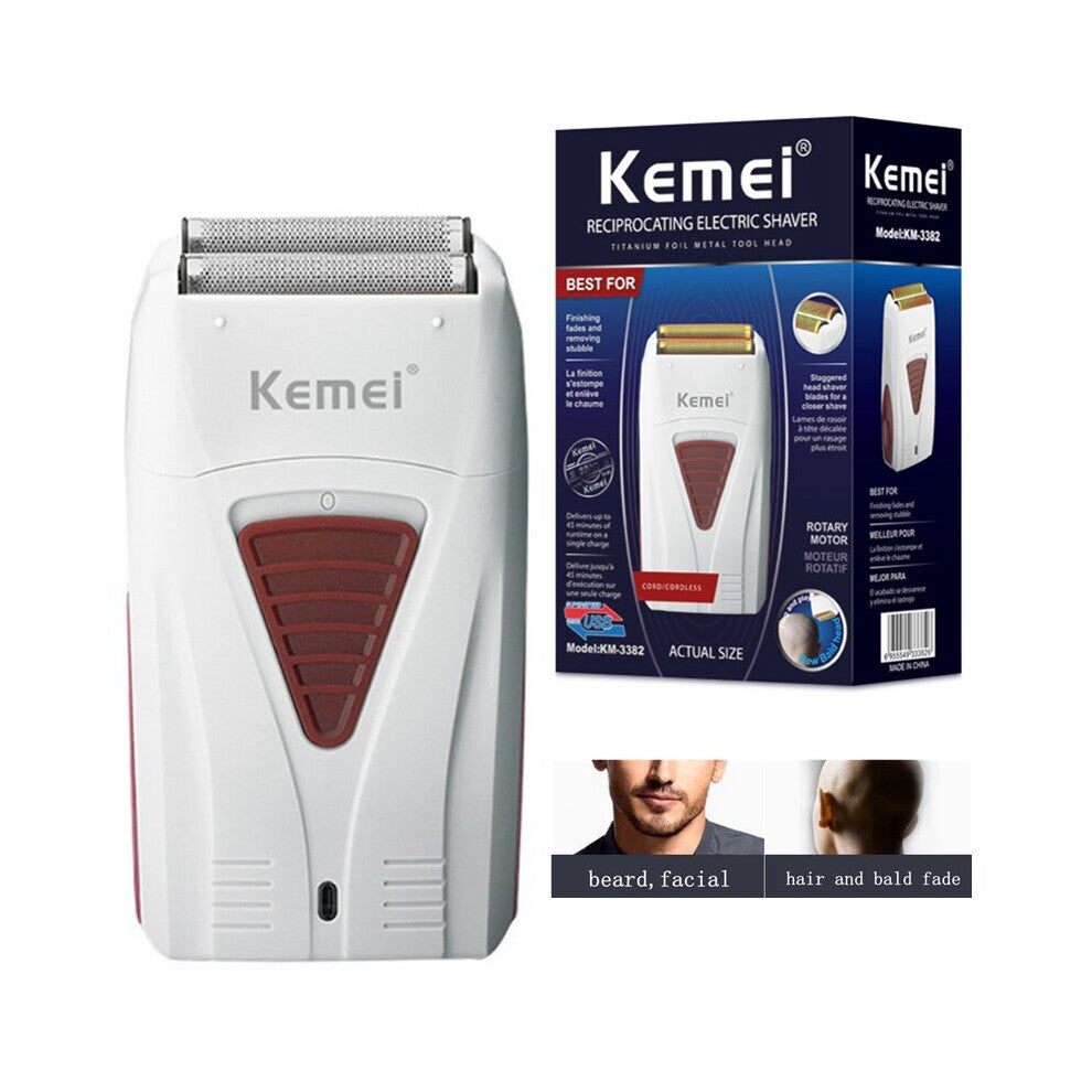 KEMEI - RECIPROCATING ELECTRIC SHAVER