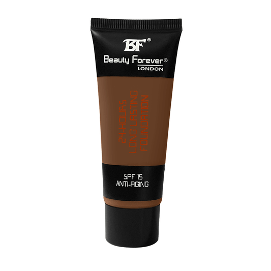 BEAUTY FOREVER LONDON - SPF 15 ANTI-AGING FOUNDATION - COCOA MOCHA - 45ML