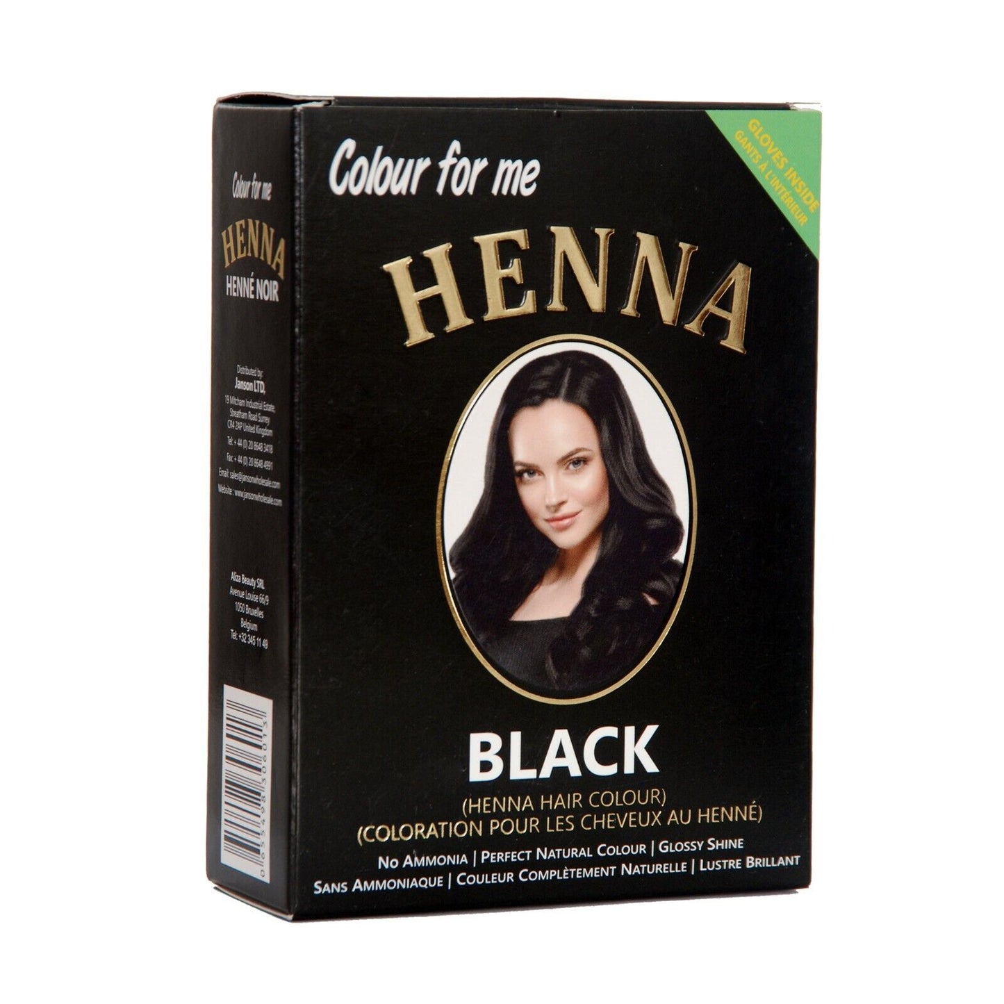 HENNA BLACK - 6 PACKS - 60G