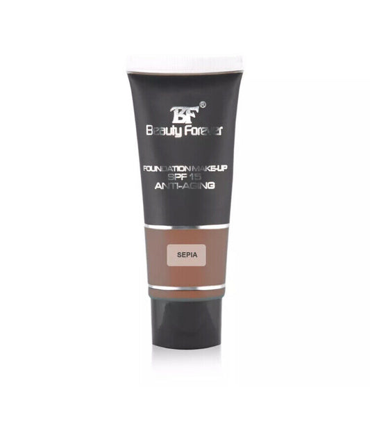 BEAUTY FOREVER FOUNDATION - SPF 15 ANTI-AGING FOUNDATION - SEPIA - 50ML