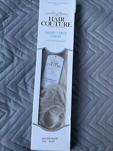 HAIR COUTURE INTERNATIONAL by SLEEK - LUXURY 7 PIECE CLIP-IN 100% PREMIUM SYNTHETIC
