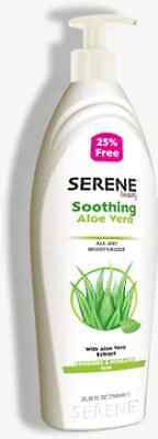 serene beauty moisturizer aloe vera  750mle