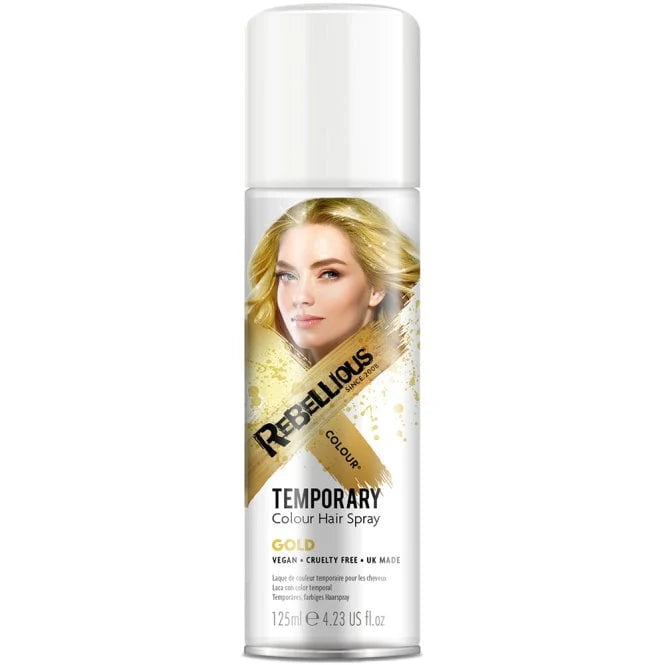 REBELLIOUS - TEMPORARY HAIR COLOUR SPRAY - 125mL