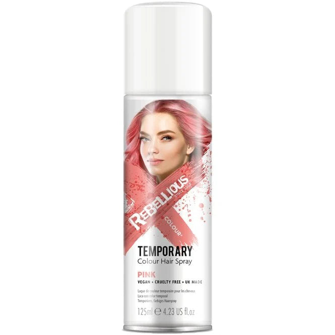 REBELLIOUS - TEMPORARY HAIR COLOUR SPRAY - 125mL