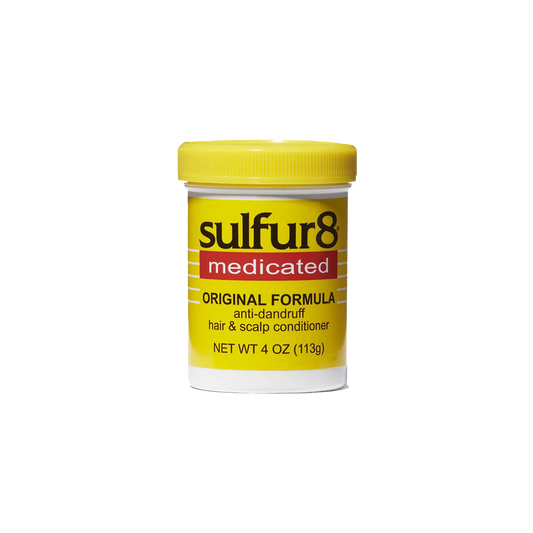 SULFUR 8 - Medicated Original Formula with Anti-Dandruff formula n hair n scalp conditioner - 4oZ