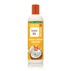 CREME OF NATURE - Detangling & Conditioning Conditioner with Coconut Milk for Natural Hair - 12oz