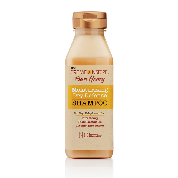 CREME OF NATURE - Moisturizing Dry Defense Shampoo with Pure Honey - 12oz