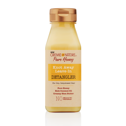 CREME OF NATURE - Know Away Leave-In Detangler with Pure Honey for Dry,Dehydrated Hair - 8oz