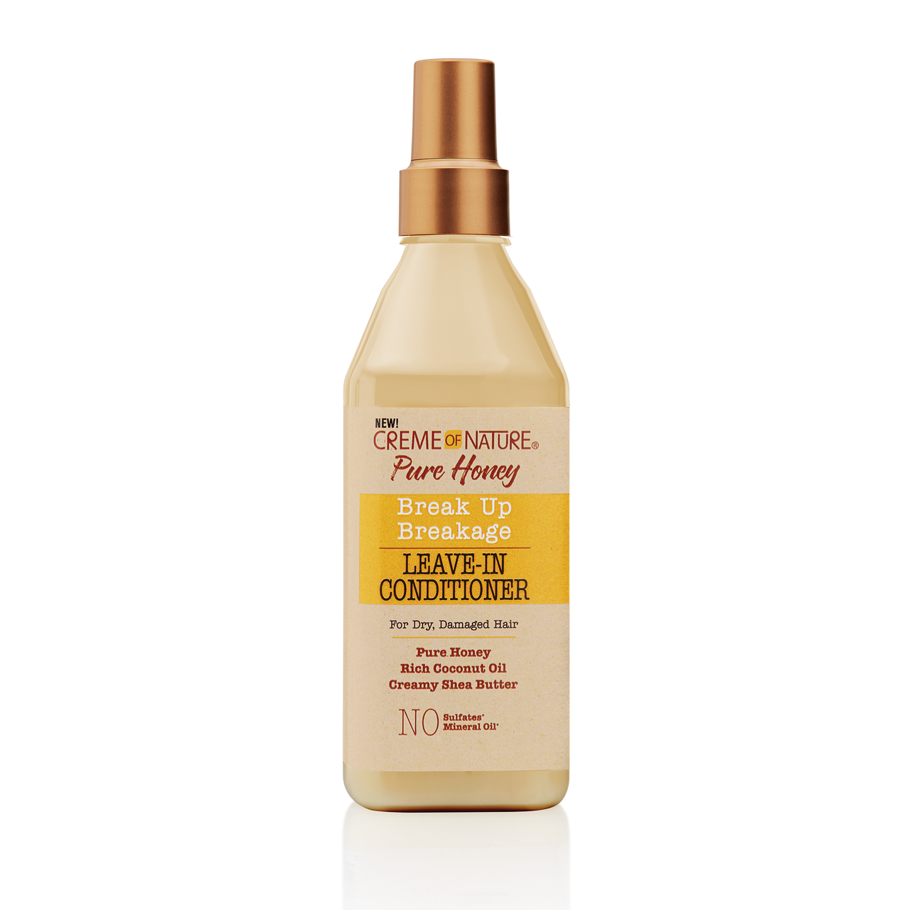 CREME OF NATURE - Break-Up Breakage Leave-In Conditioner with Pure Honey for Dry,Damaged Hair