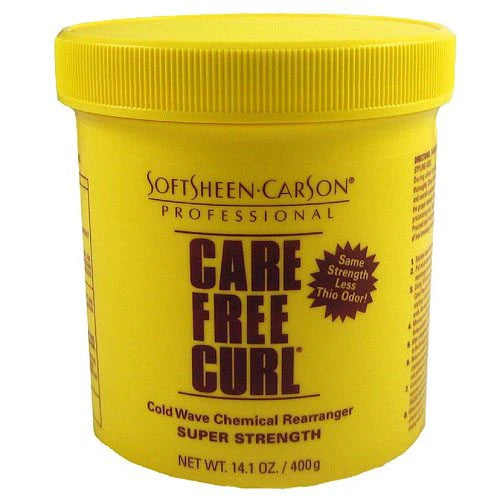 CARE FREE CURL - Cold Wave Chemical Rearranger - Relaxer - Super Strength - 400G