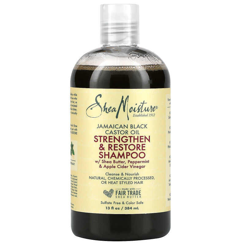 SHEA MOISTURE - JAMAICAN - BLACK CASTOR OIL - WITH SHEA BUTTER