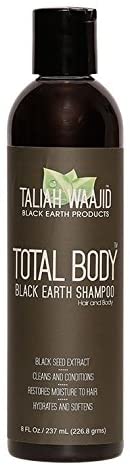 TALIAH WAJID - Total Body Black Earth Shampoo 2 in 1 Hair n Body - 8oZ