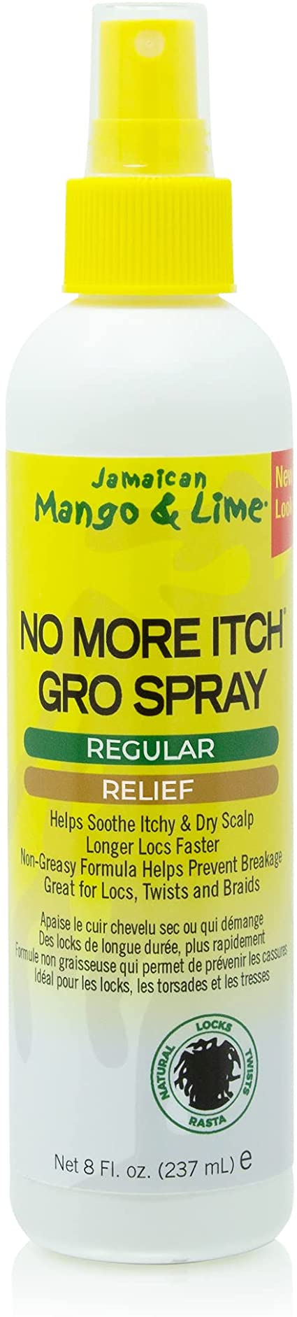 JAMAICAN MANGO & LIME - No More Itch Gro Spray - Regular - 8oZ