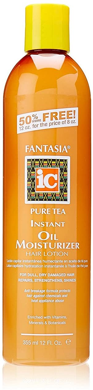 IC - Pure Tea Instant Oil Moisturizer Hair Lotion - 12oZ