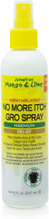 JAMAICAN MANGO & LIME - No More Itch Gro Spray - Mentholated Maximum Rlief- 8oZ