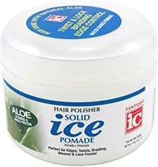 IC - Solid Ice Pomade for Edges and braids - 6oZ