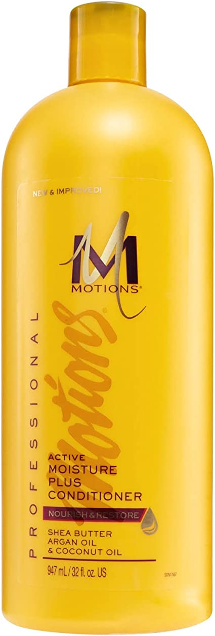 MOTIONS - Active Moisture Plus Conditioner with Shea Butter & Coconut Oil - 32oz