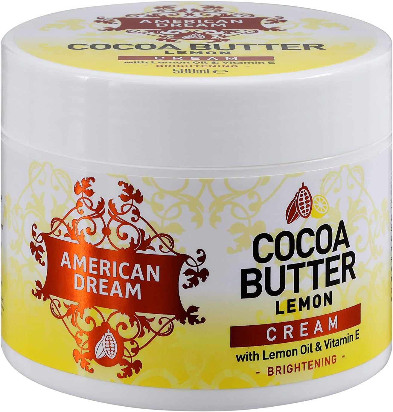 AMERICAN DREAM - COCOA BUTTER - LEMON BODY LOTION