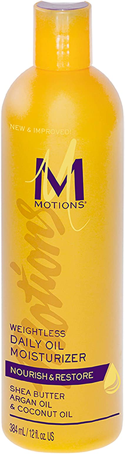 MOTIONS - Weightless Daily Oil Moisturizer with Shea Butter, Argan Oil & Coconut Oil - 12oz