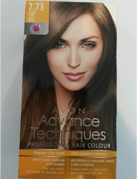 AVON - 7.73 Caramel Blonde - permanent Creme Color