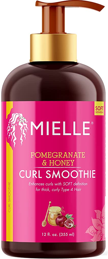 MIELLE - CURL SMOOTHIE with POMEGRANATE & HONEY - 12oZ