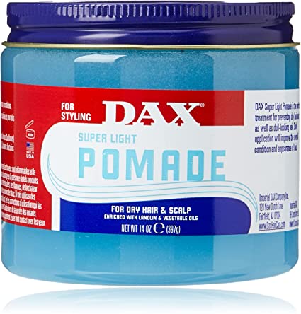 DAX - Super Light Pomade for Dry Hair n Scalp - 14oZ