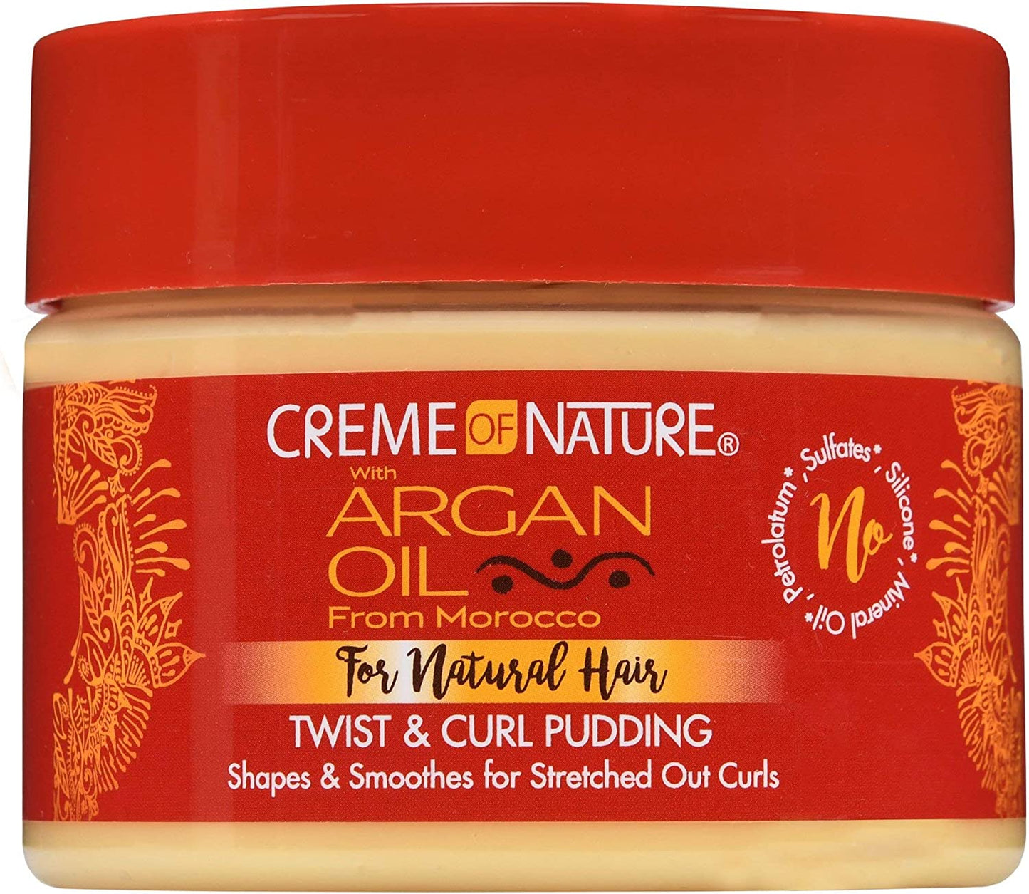 CREME OF NATURE - Twist & Curl Pudding with Argan Oil - 11.5oz