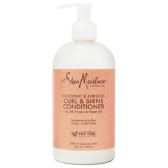 SHEA - MOISTURE - COCONUT % HIBISCUS - SILK PROTEIN - NEEM OIL