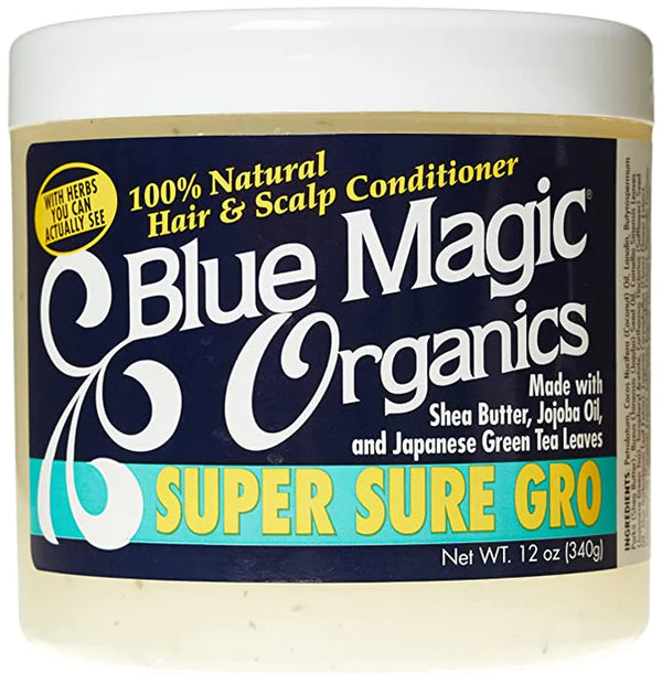 BLUE MAGIC - Super Sure Gro with Non-Greasy Formula - 12oZ