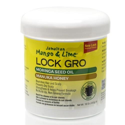JAMAICAN MANGO & LIME - Lock Gro with MoRINGA SEED OIL N MANUKA HONEY - 16OZ