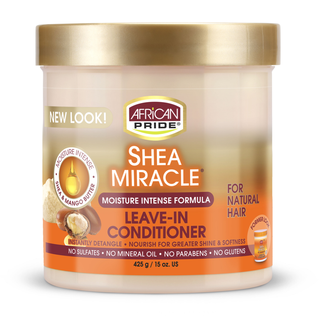 AFRICAN PRIDE - LEAVE-IN CONDITIONER with SHEA MIRACLE - 15oZ