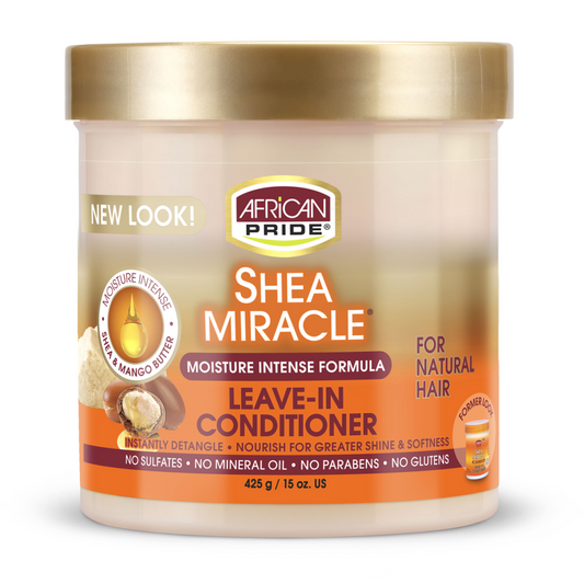 AFRICAN PRIDE - LEAVE-IN CONDITIONER with SHEA MIRACLE - 15oZ