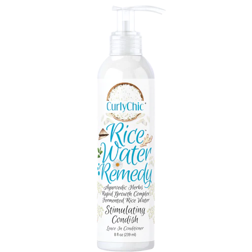 CurlyChic - Stimulating Condish with Rice Water Remedy - 8oZ