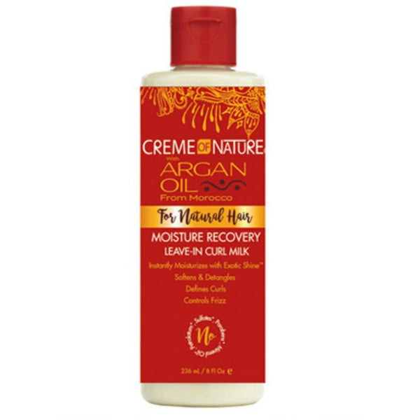 CREME OF NATURE - Moisture Recovery Leave-In Curl Milk - 8oz