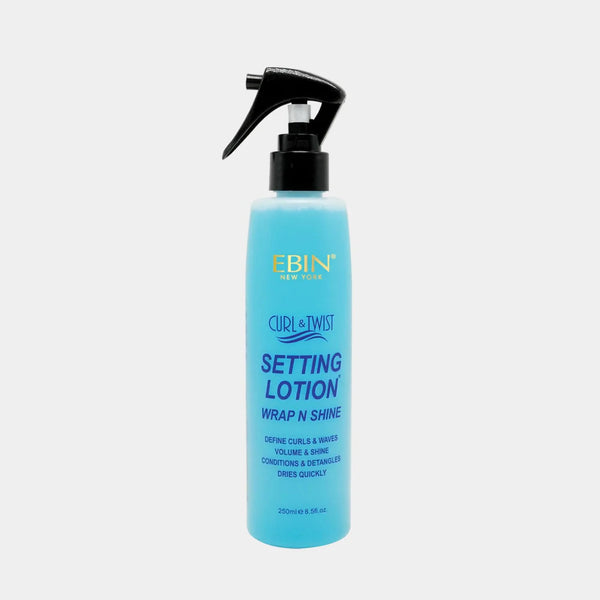 EBIN NEWYORK - Curl n Twist - Setting Lotion - Wrap n Shine - 250mL