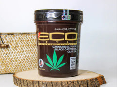 ECO - Cannabis Sativa Seed Oil, Black Castor Oil, Olive Oil Styling Gel - 8oz