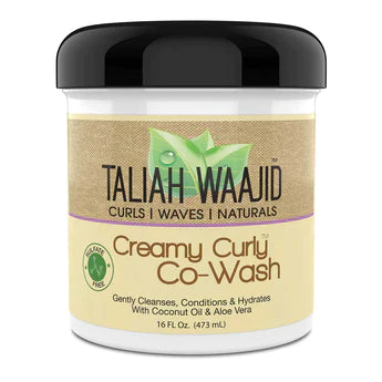TALIAH WAJID - Creamy Curly Co-Wash with Gently Cleanses , Conditions & Hydrates - 16oZ
