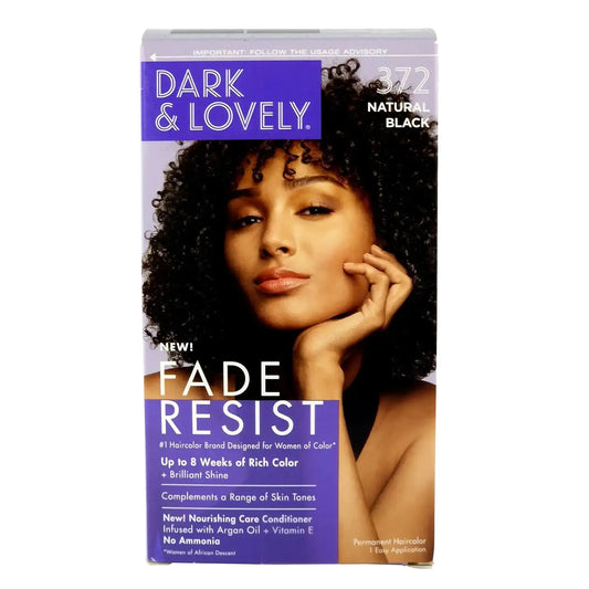 DARK & LOVELY - 372 NATURAL Black - permanent