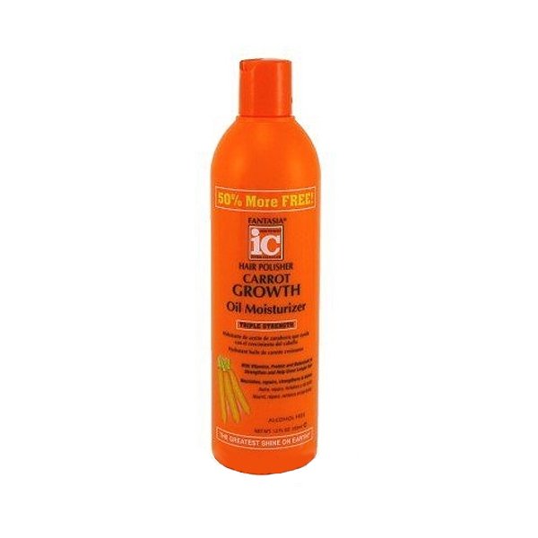 IC - Carrot Oil Moisturizer Hair Lotion with Vitamins , Protien n Botanicals - 12oZ