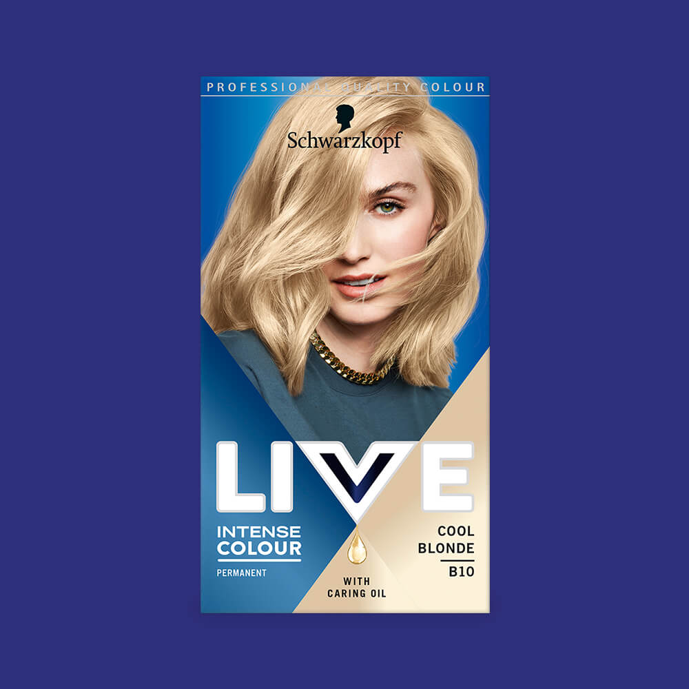 LIVE - B10 Cool Blonde - intense Permanent Color