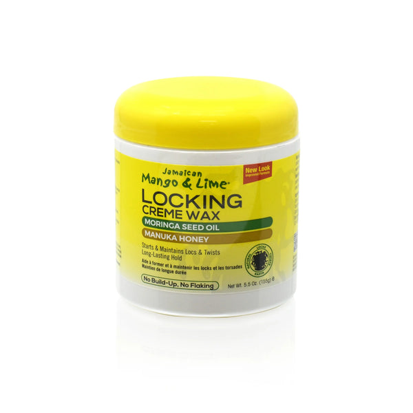 JAMAICAN MANGO & LIME - Locking Creme Wax with Moringa Seed Oil n Manuka Honey - 5.5oZ