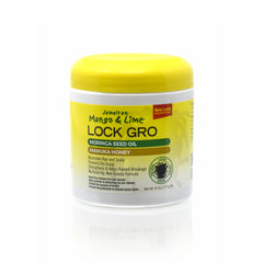 JAMAICAN MANGO & LIME - Lock Gro with Moringa Seed Oil n Manuka Honey - 6oZ
