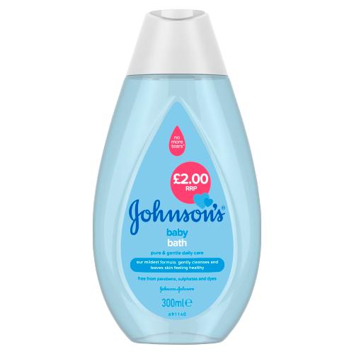 JOHNSON's - BABY BATH - MILDEST FORMULA - PURE GENTLE & DAILY CARE - 300mL