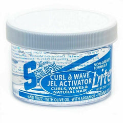 LUSTER'S S-CURL - CURL & WAVE JEL ACTIVATOR for CURLS, WAVE & NATURAL HAIR - 10.5oZ
