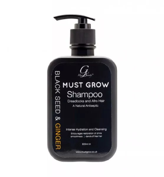 MUSTGROW - Black Seed n Ginger Shampoo - 500mL
