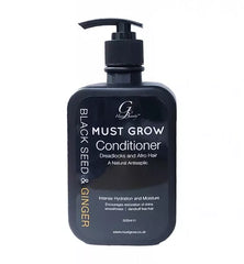 MUSTGROW - BlackSeed n Ginger Conditioner for Intense Hydration & Moisture - 500mL