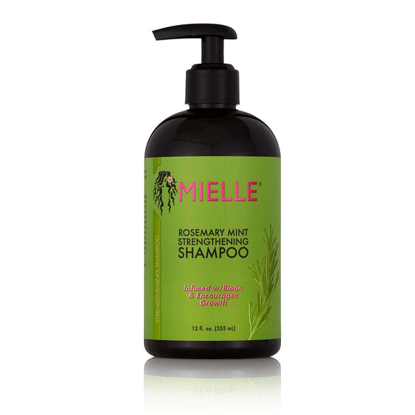 MIELLE - ROSEMARY MINT STREGTHNING SHAMPOO with BIOTIN - 12oZ