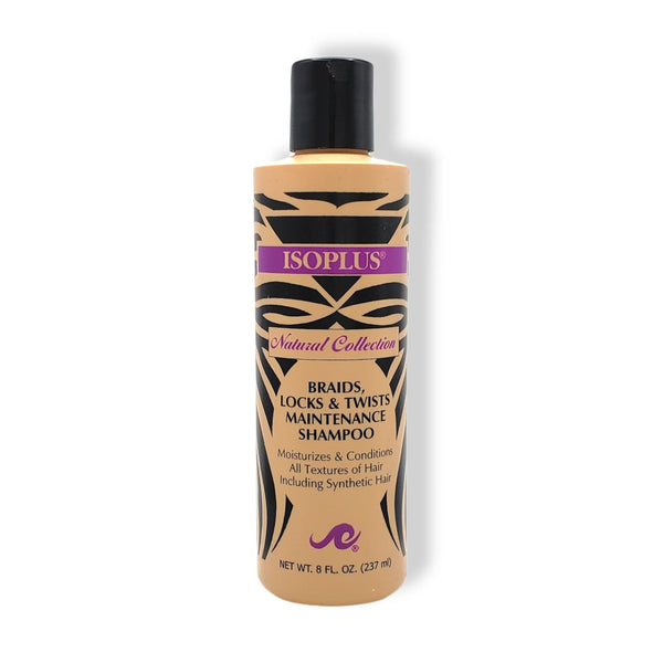ISOPLUS - Braids, Locks n Twist Shampoo for Moisturizing n Conditioning - 8oZ