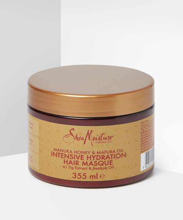 SHEA MOISTURE - Intensive Hydration Hair Masque with Manuka Honey & Mafura Oil - 340g