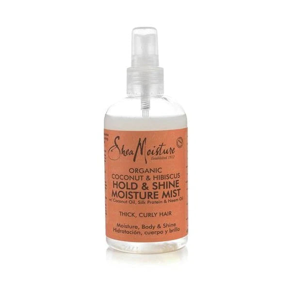 SHEA MOISTURE - Hold & Shine Moisture Mist with Coconut & Hibiscus - 237mL